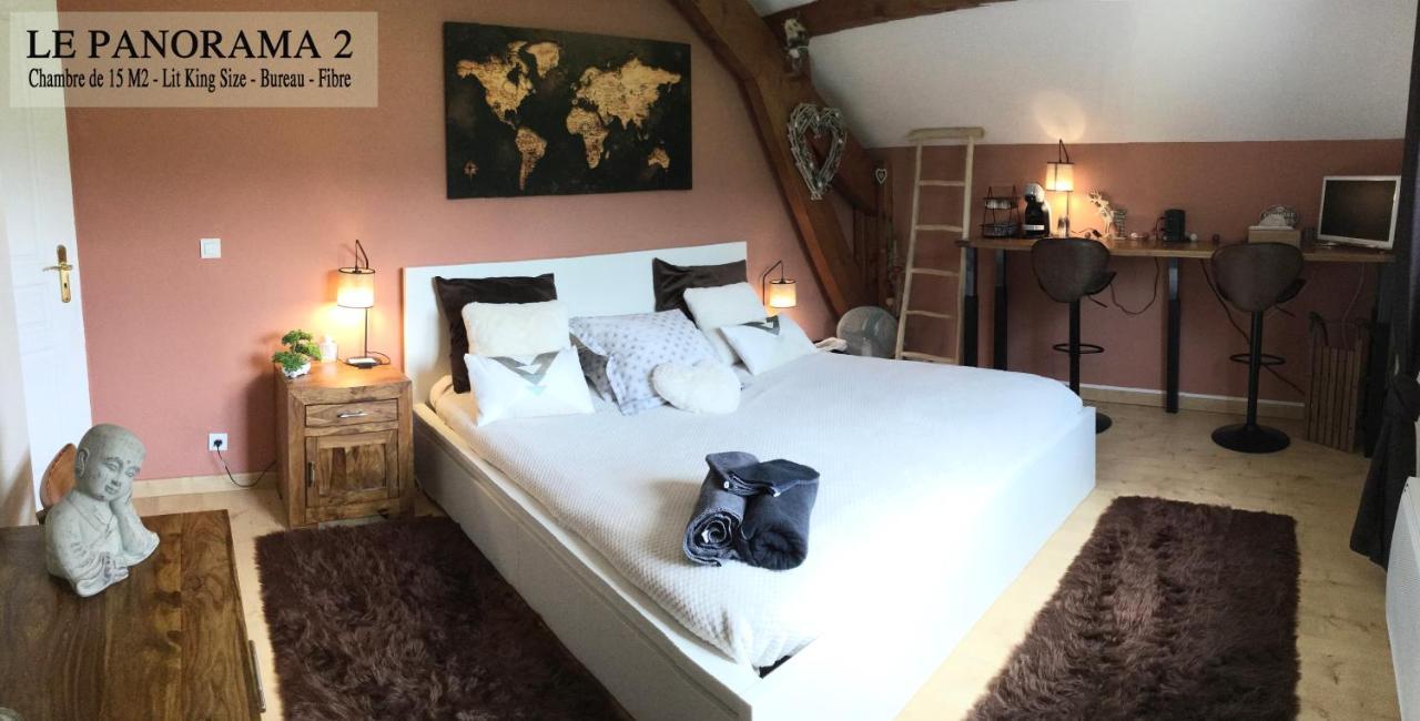 Location Chambres Le Panorama - Aeroport Geneve - Pays De Gex Chevry  Buitenkant foto