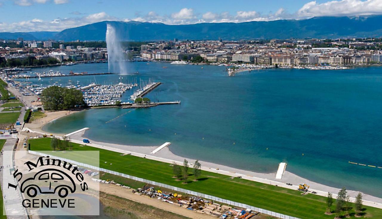 Location Chambres Le Panorama - Aeroport Geneve - Pays De Gex Chevry  Buitenkant foto