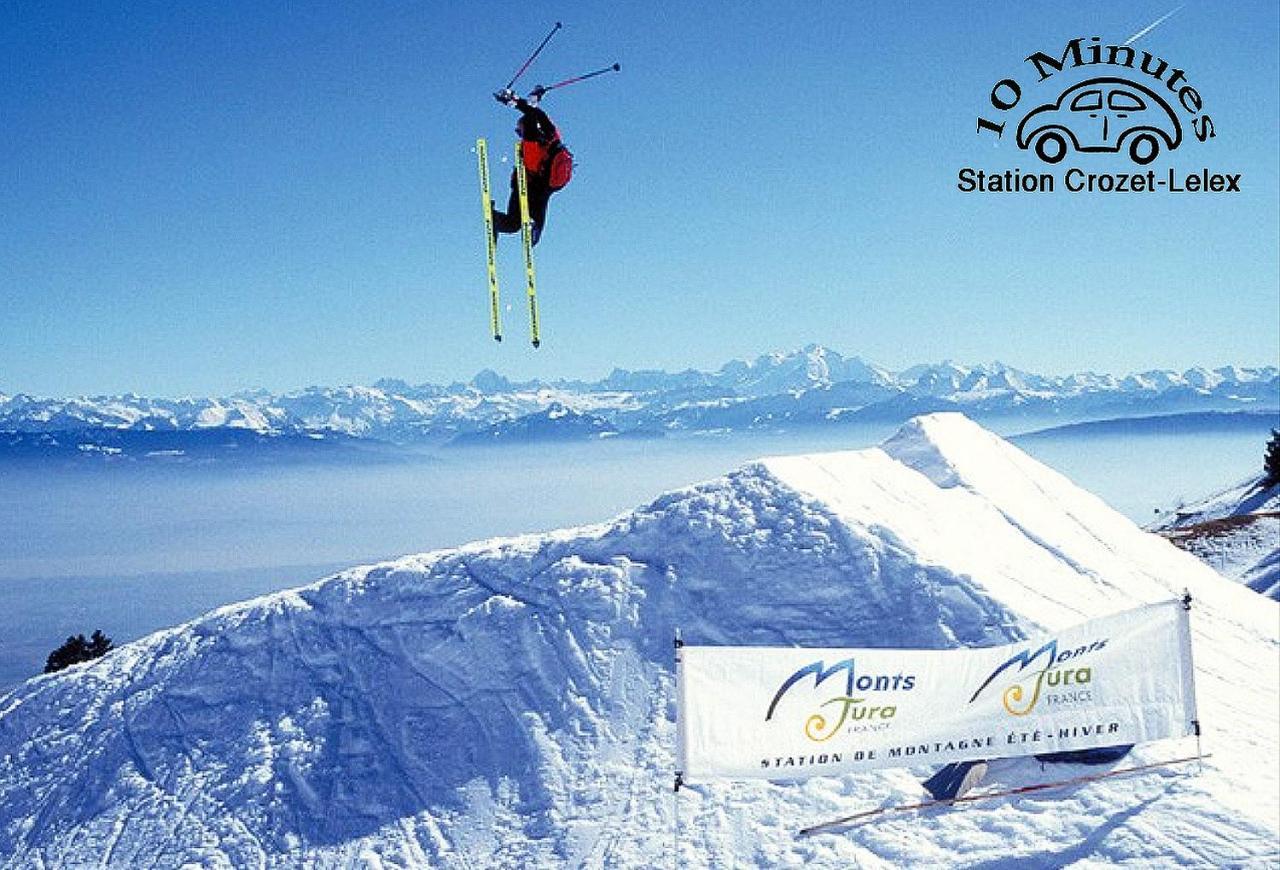 Location Chambres Le Panorama - Aeroport Geneve - Pays De Gex Chevry  Buitenkant foto